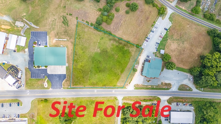 Aerial image of Development Site in Graham, NC