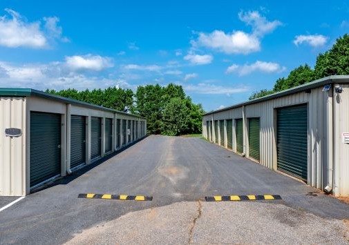 Street view of Self Storage facility
