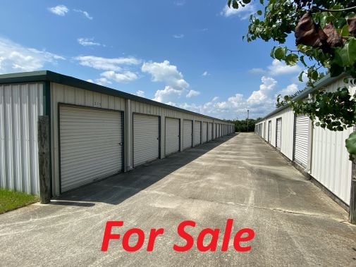 Street view of Self Storage facility